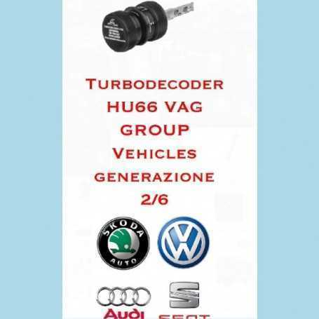 turbodecoder hu66 vag group vehicles generazione 2/6