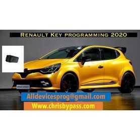 renault device key programming from 2001 to 2019